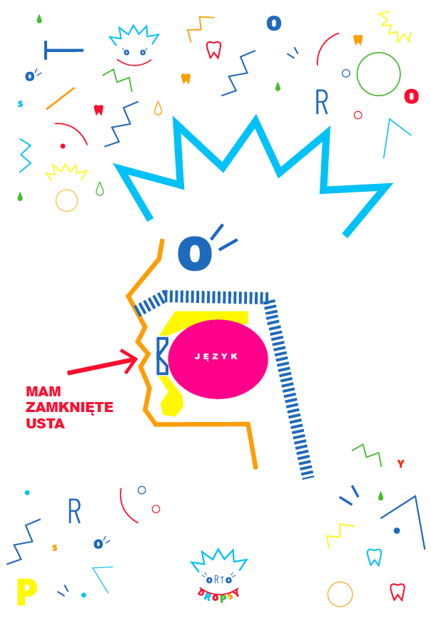 Ilustracja: Mam zamknięte usta